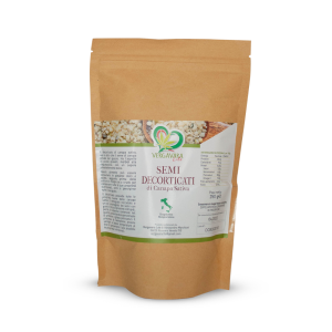 Hulled hemp sativa seeds